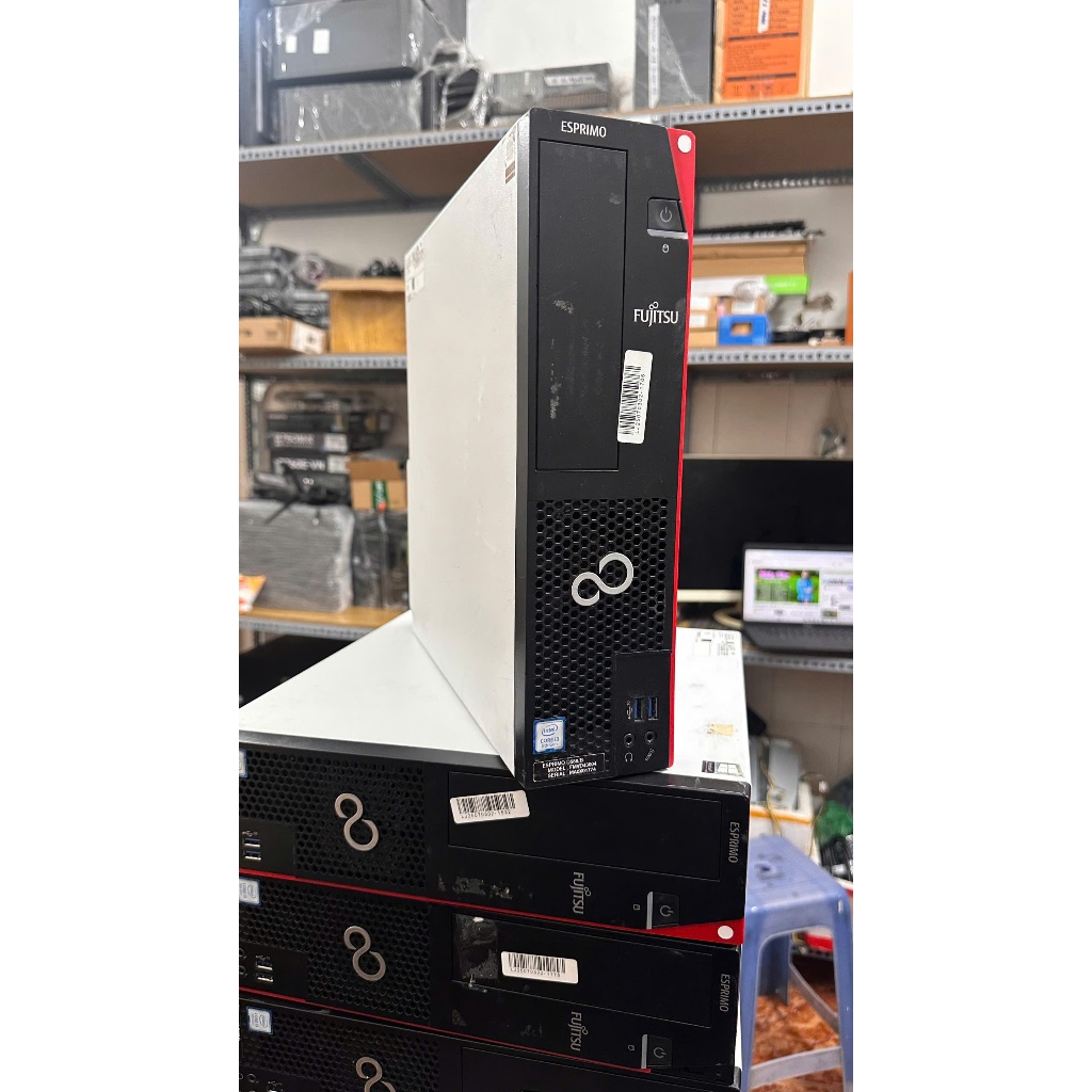 Case máy tính đồng bộ Fujitsu Core I7 8700 - Core I5 - Core I3 / Ram 8GB / SSD 120GB
