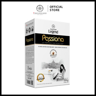 Trung nguyên legend - cà phê sữa hoà tan passiona 4in1 - hộp 14 gói x 16gr