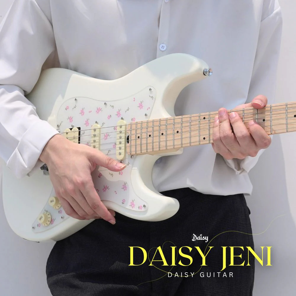 Đàn guitar điện Daisy Jeni - Pink - Liri Music