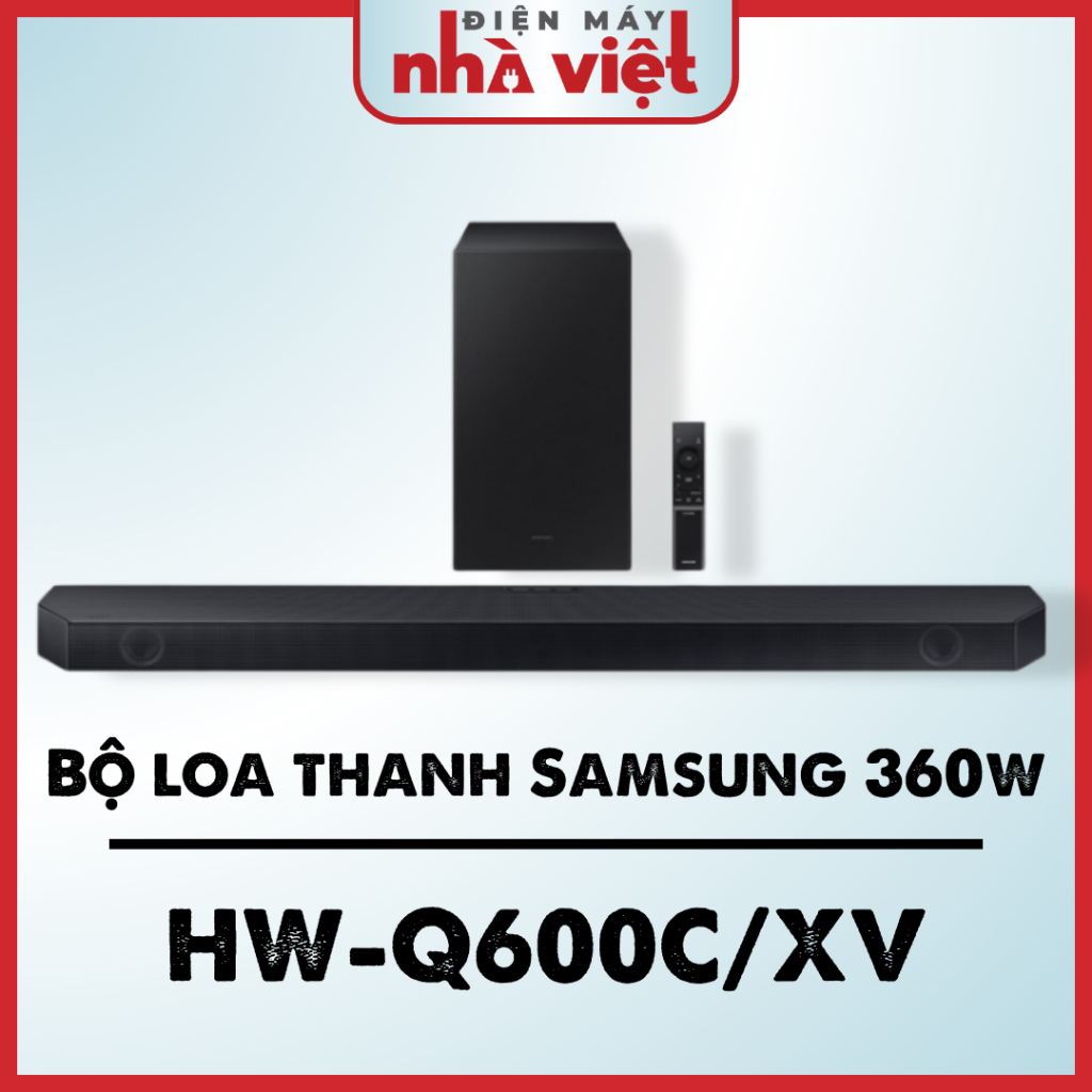 [  HW-Q600C/XV ] - Bộ loa thanh Samsung 360W