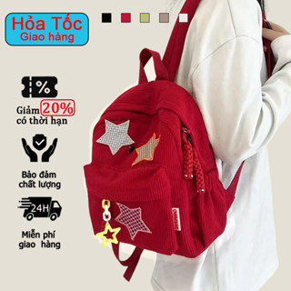 Balo nhỏ phong cách đơn giản, phù hợp cho học sinh trung học và sinh viên nữ sử dụng.b3160