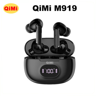 Tai Nghe Bluetooth QiMi M919 - Thiết Kế Nhỏ Gọn, Âm Thanh HiFi, Chống Thấm Nước IPX7, Pin Siêu Dài