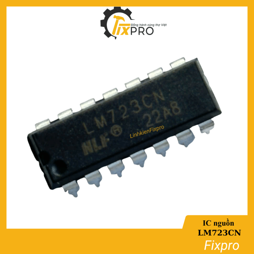 IC nguồn  LM723 LM723CN DIP 14 nhập khẩu mới chính hãng