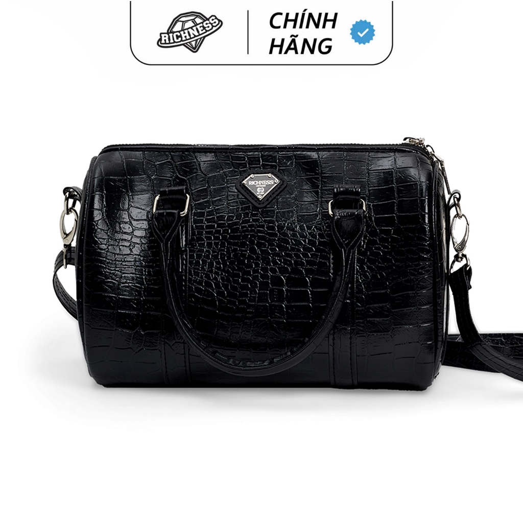 Túi xách RICHNNESS DIAMOND BLACK TRUNK BAG