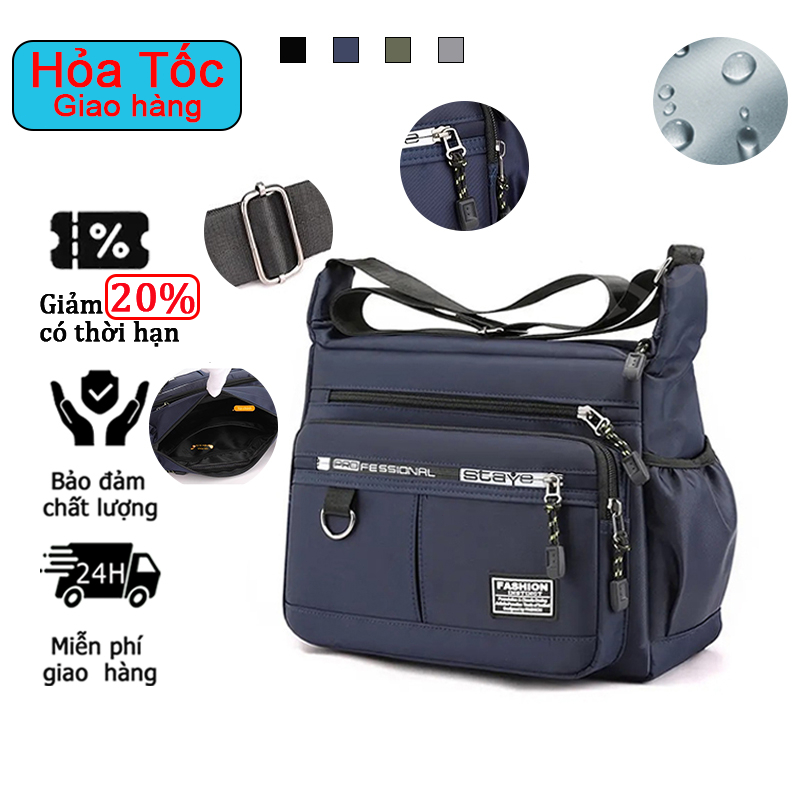 Túi đeo chéo vải bố kiểu Hàn Quốc,dung tích lớn,có thể đựng sách,phù hợp để đi học và đi chơi.s216