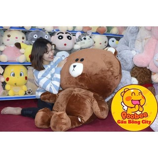 [Ảnh thật chiều cao thực 78cm] Gấu Bông Brown
