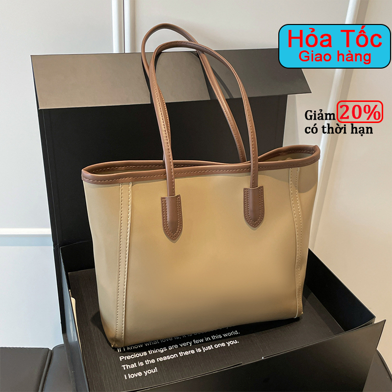 Túi Tote Đeo Vai Kẹp Nách Nữ Cỡ Lớn Da Mềm Bền Đẹp Đi Học, Đi Chơi Đi Làm Mã túi xách nữ.S1157