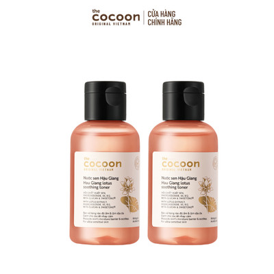 [MUA 2 GIẢM 49%] Combo 2 Nước sen Hậu Giang (Toner) Cocoon 140ml