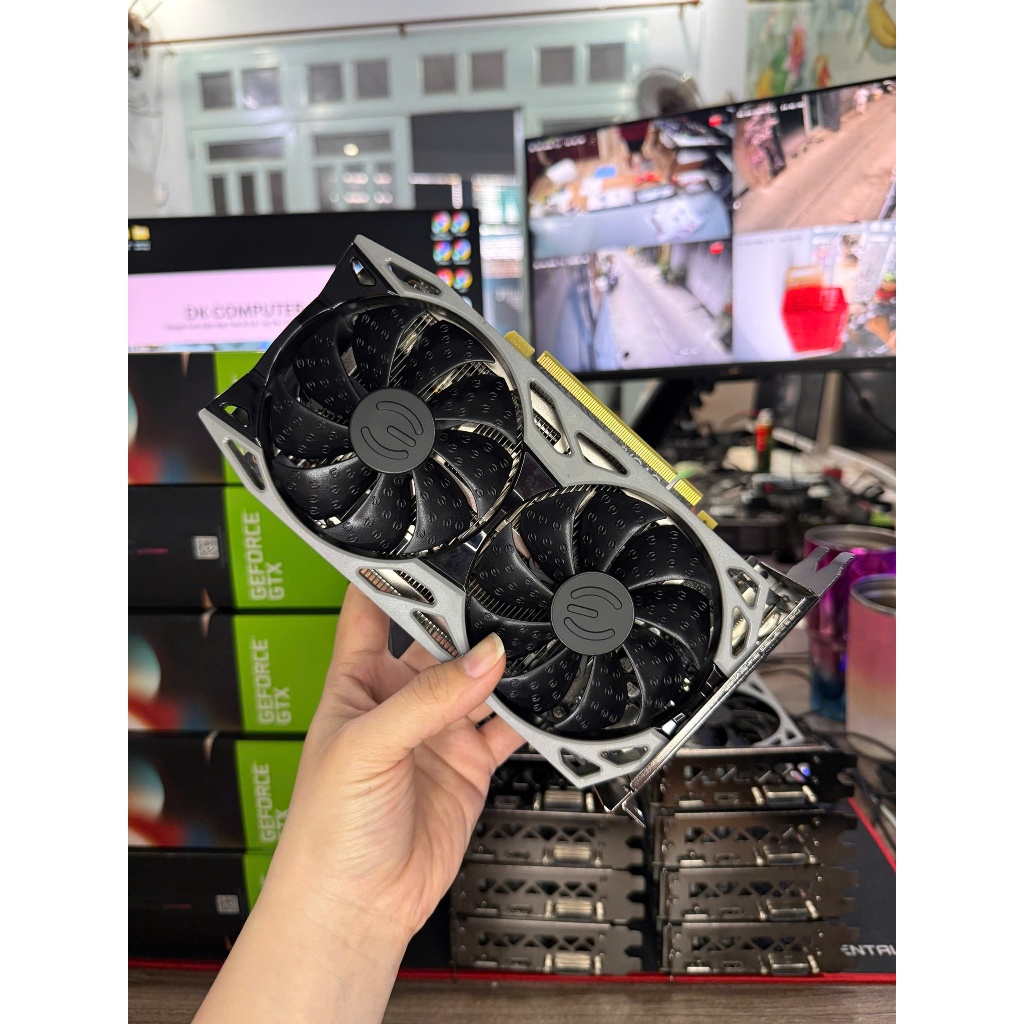 Card màn hình VGA EVGA GTX 1660 SUPER 6GB GDDR6 Full Box