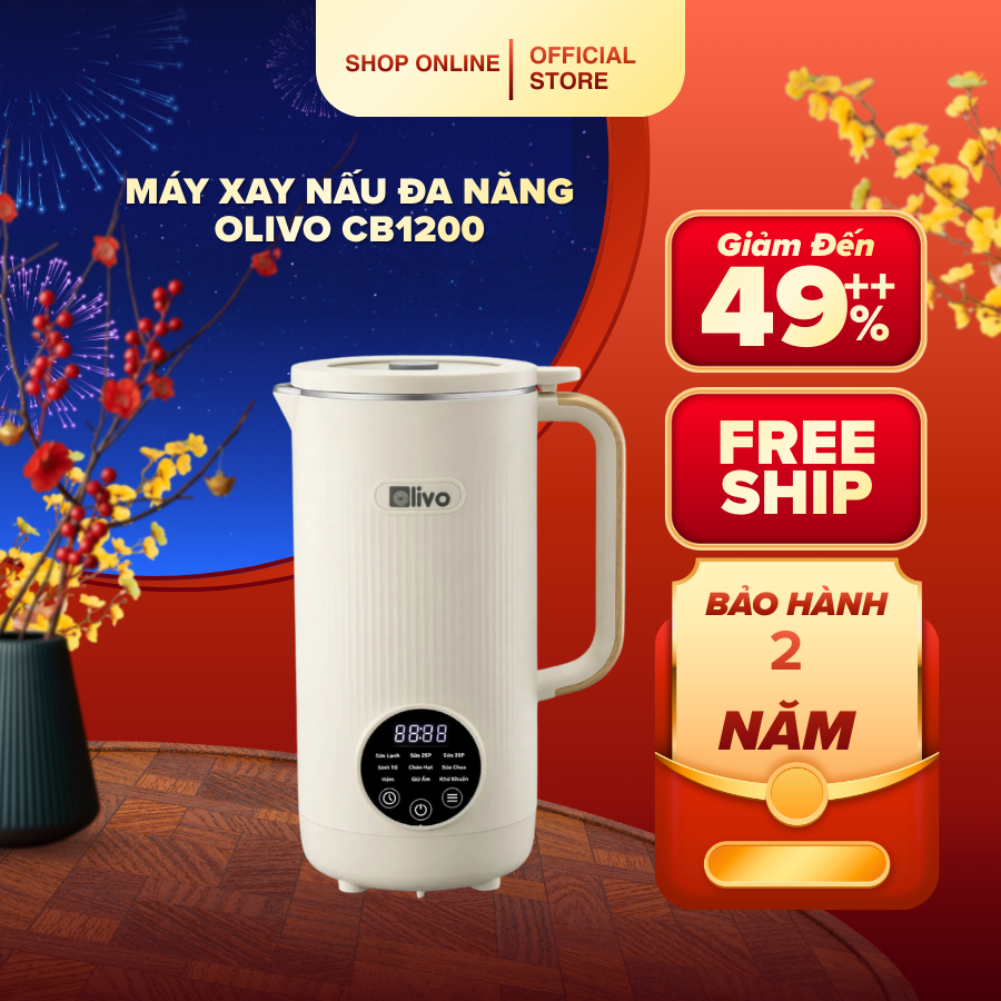 Máy Xay Nấu Đa Năng OLIVO CB1200