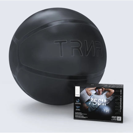 Bóng tập thể thao TRNR Gym Ball 75cm - Đen (Black)