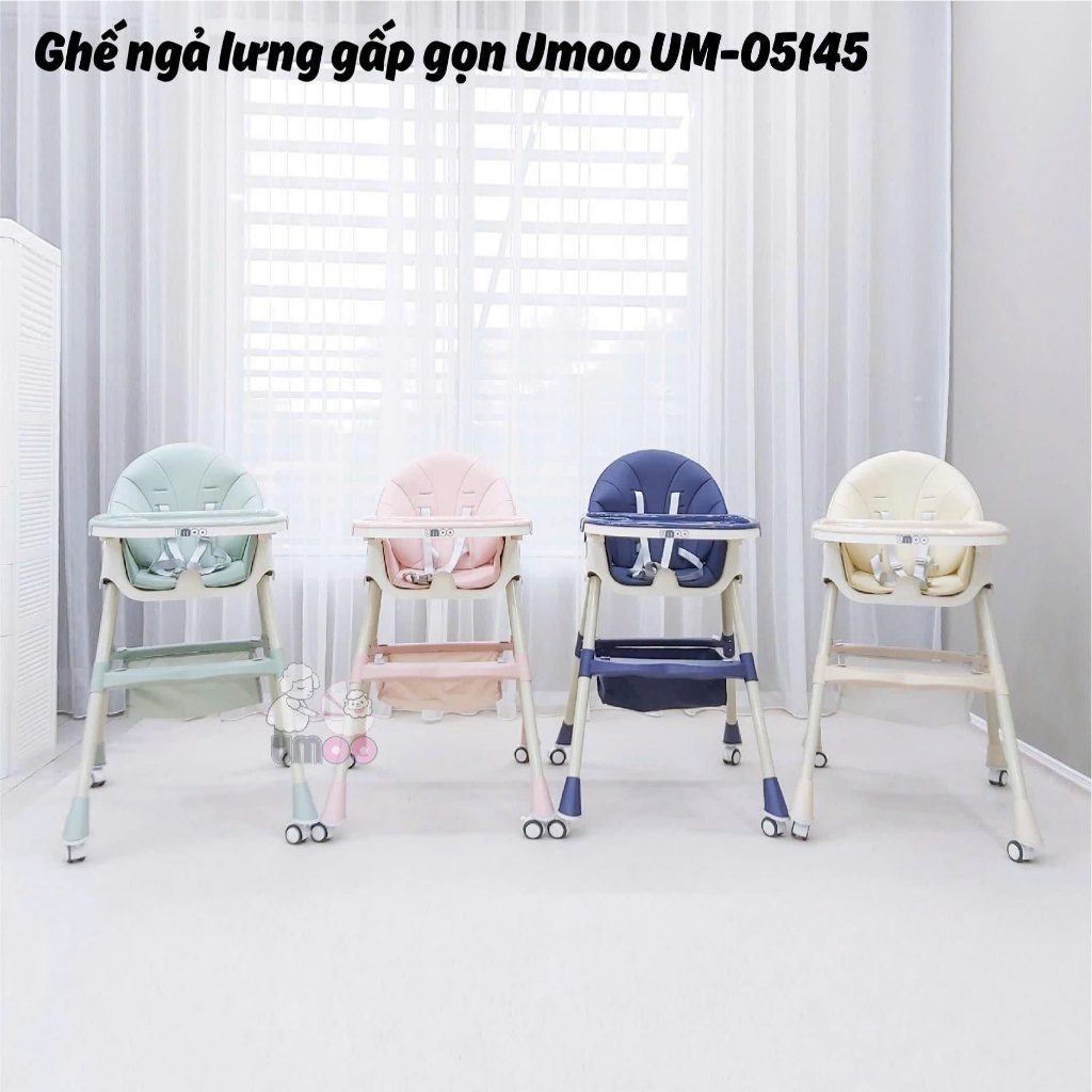 Ghế Ăn Dặm Trẻ Em Umoo UM 05145 Cao Cấp - Thiết Kế Chắc Chắn - Bảo Hành 1 Năm