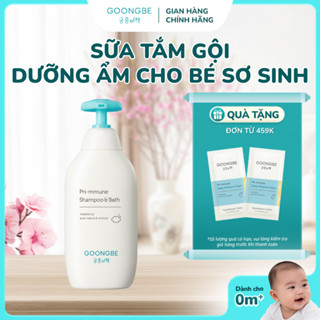 Sữa Tắm Gội Toàn Thân Cho Bé GOONGBE Pri-mmune Shampoo & Bath 350ml Dịu Nhẹ, An Toàn Cho Bé Sơ Sinh