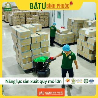 Hạt điều vỏ lụa Bà Tư hộp vuông 400 g