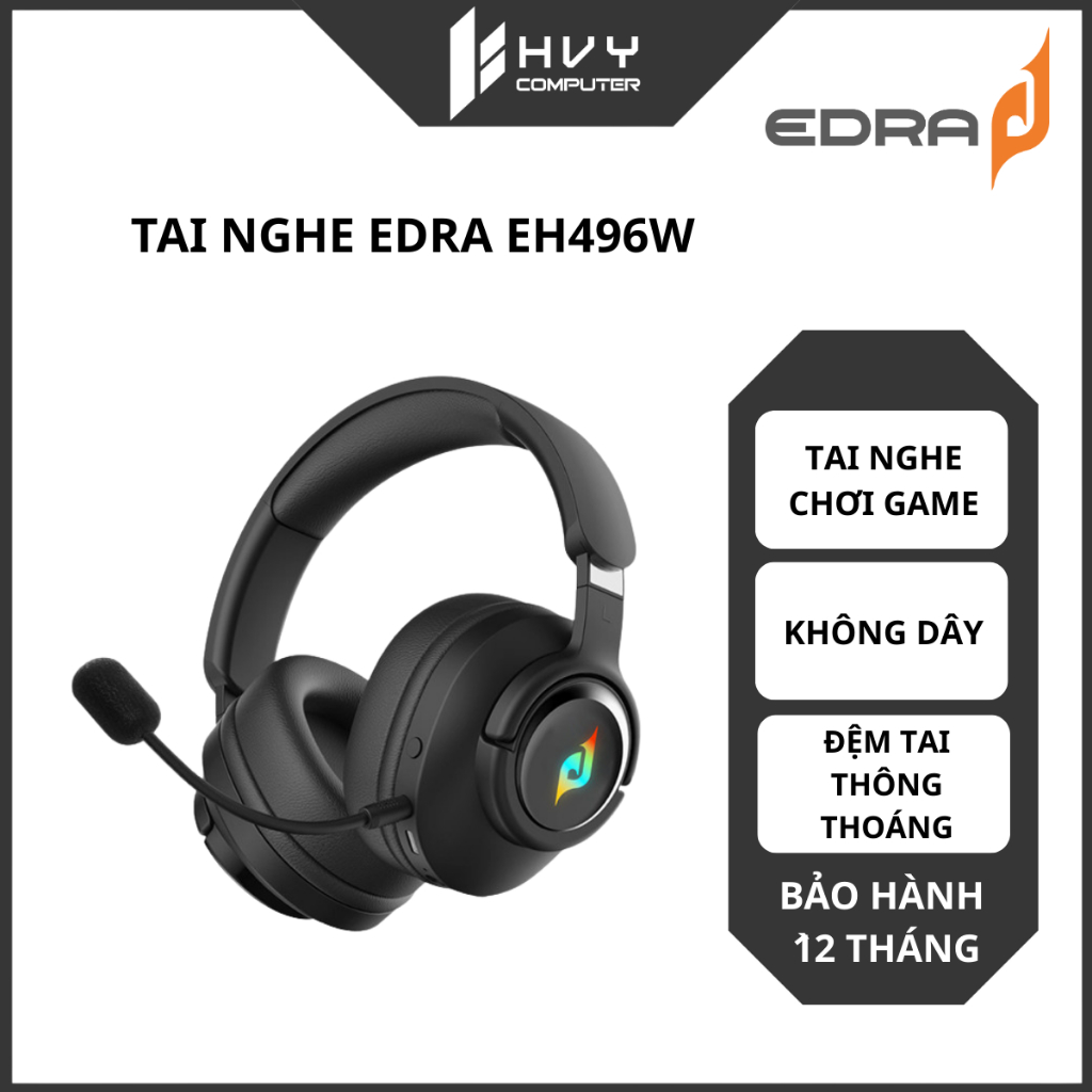 Tai nghe không dây EDRA EH496W - Hàng chính hãng