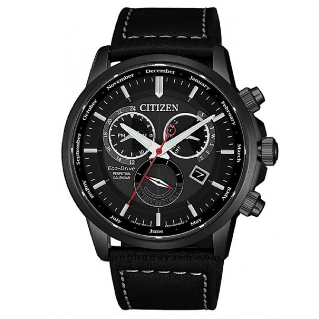[Chính Hãng 100%] Đồng Hồ Nam Citizen ECO-DRIVE BL8155-15E Máy Eco-Drive Kính Sapphire Siz 42mm Full