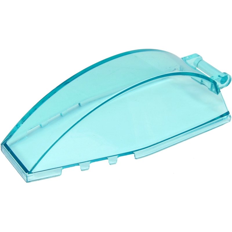 Lego part Windscreen 8 x 4 x 2 Curved with Bar Handle