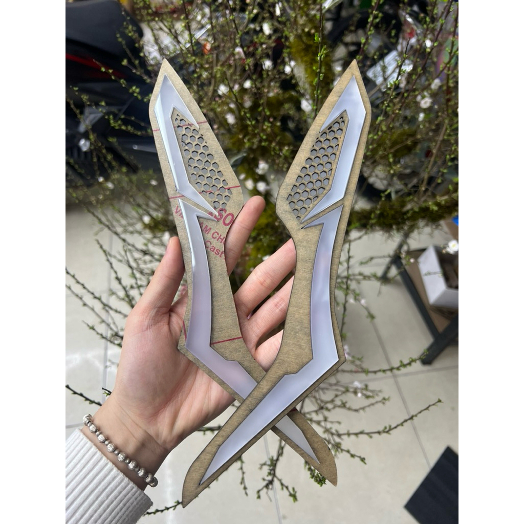 Phôi mica audi Ab mẫu 5d