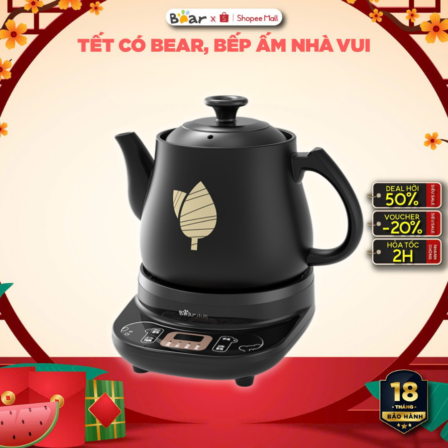 Ấm sắc thuốc 3L đa năng Bear