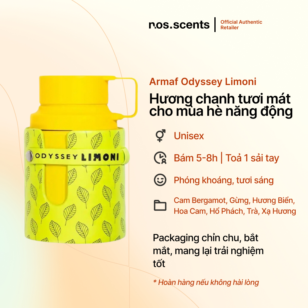 Nước hoa Armaf Odyssey Limoni EDP 100ml