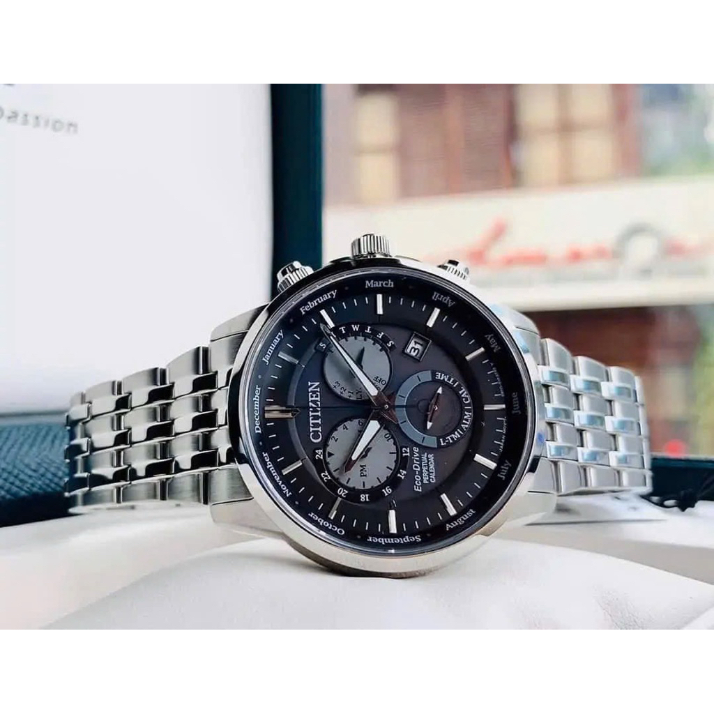 [Chính Hãng 100%] Đồng Hồ Nam Citizen ECO-DRIVE BL8150-86H Máy Eco-Drive Kính Sapphire Siz 42mm Full