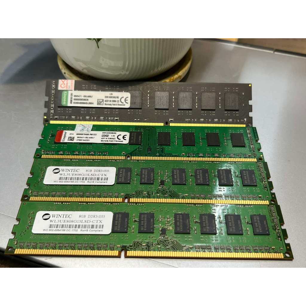 Ram PC3 8GB, DDR3 1333 8GB zin tháo máy mới 99% chính hãng bảo hành 3 năm