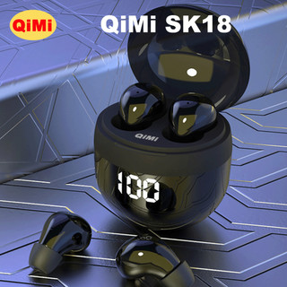 Tai Nghe Nhét Tai QiMi SK18 - Bluetooth 5.3, Thiết Kế Mới Lạ, Pin Trâu, Chống Nước IPX5, Micro HD