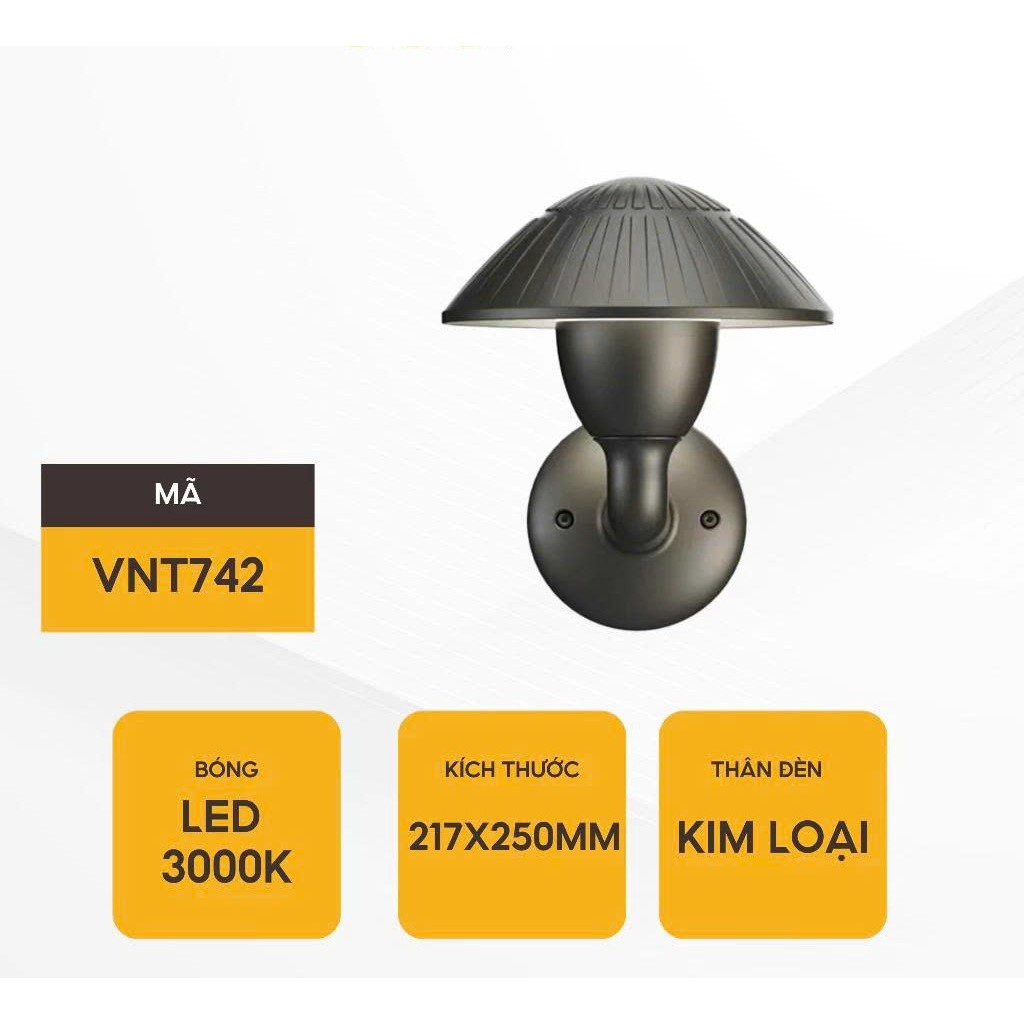 Đèn Vách 355 Decor Lighting LED 3000K VNT742