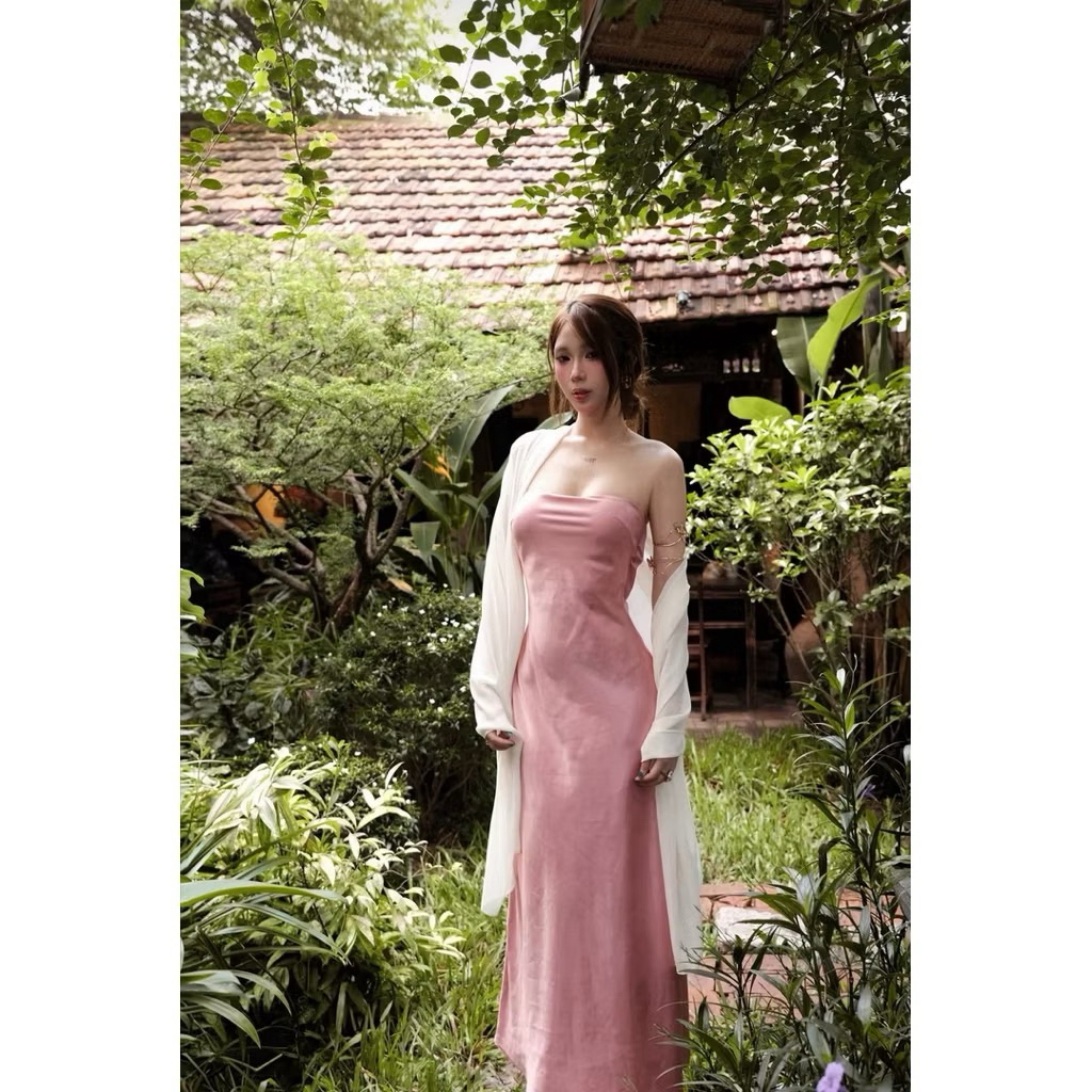 [Sẵn Ship] Khăn Choàng Lụa trơn 1m8*75cm Mềm Mịn Sang Trọng | Khoác Váy Dạ Hội – Áo Dài | BigBuy360 - bigbuy360.vn