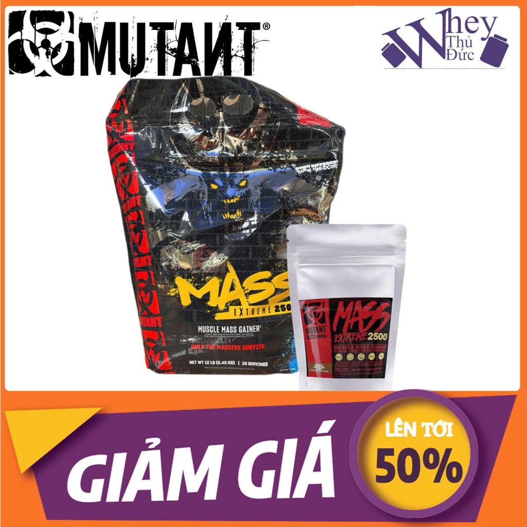 Sữa tăng cân Mutant Mass EXTreme 1kg