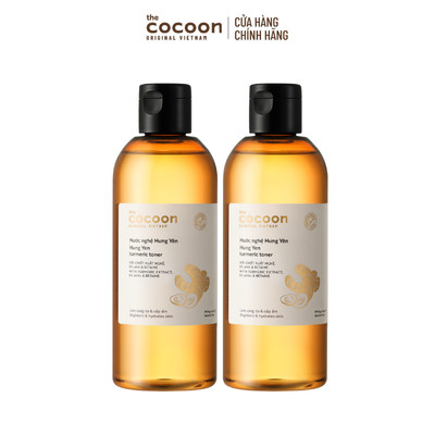 [MUA 2 GIẢM 42%] Combo 2 nước nghệ (Toner) Hưng Yên Cocoon 310ml