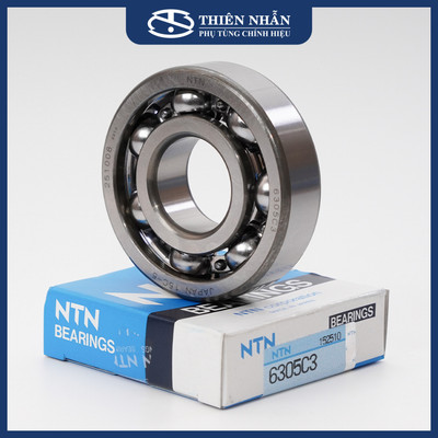 (Vòng Bi) Bạc Đạn Máy NTN 6305C3 Dên - Trục Khuỷu Phải SH125/150, Air Blade 150, SH Mode, Exciter (91001-K0R/K1Z) - Made