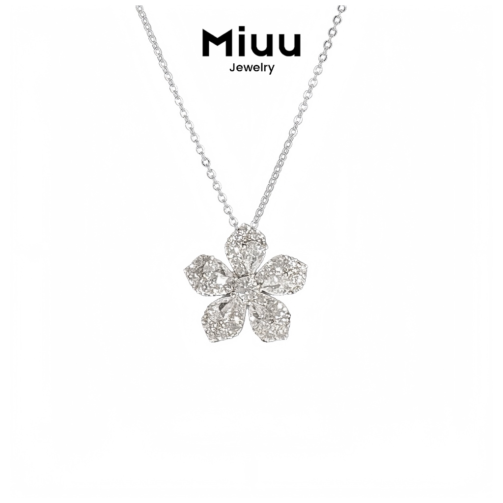 Dây chuyền nữ hoa mai Miuu Jewelry, vòng cổ nữ Rosaria FSA 20