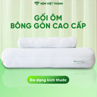 [COMBO KHUYẾN MÃI] Gối Ôm Gòn Việt Thành Hút Chân Không 35x100, 20x60, Mềm Mại, Ôm Sát Cơ Thể, Khóa Kéo Tiện Lợi.