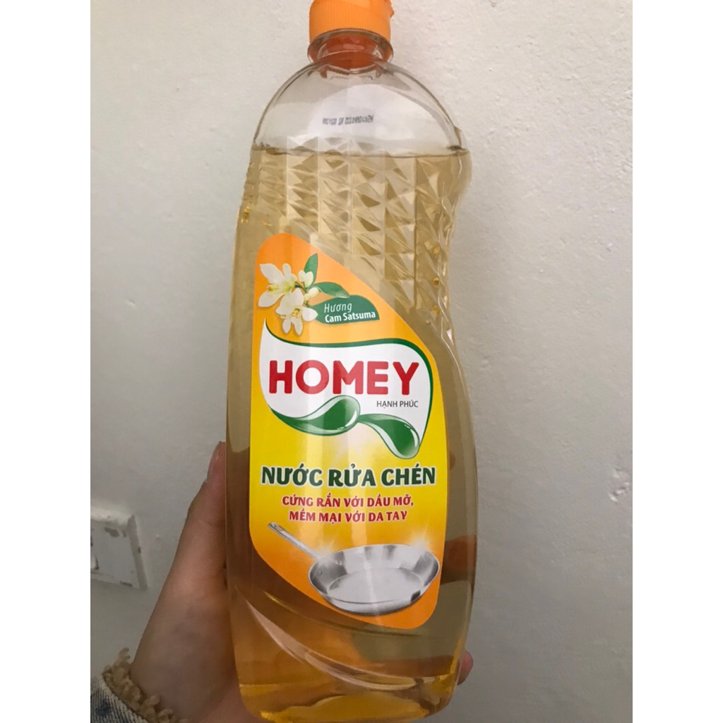 Nước Rửa Chén HOMEY Sạch dầu mỡ 750ml
