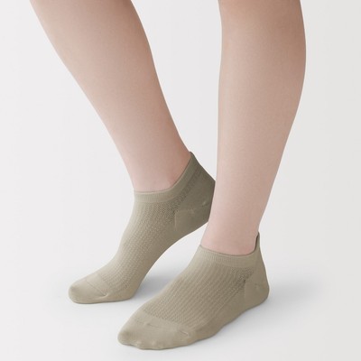 [26SS] MUJI Tất Nữ Tới Mắt Cá Thấm Hút Mồ Hôi