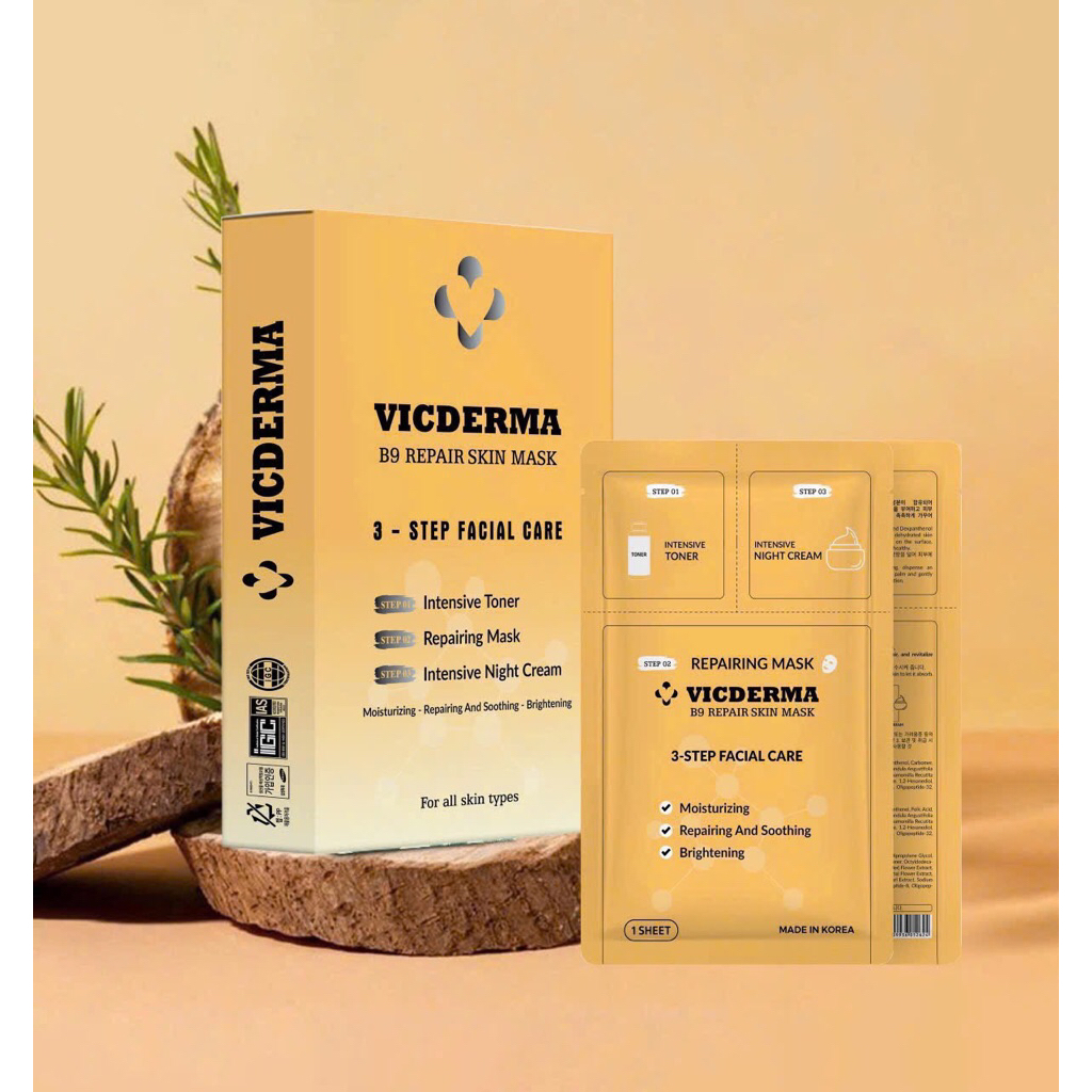 MẶT NẠ VICDERMA B9 REPAIR SKIN MASK