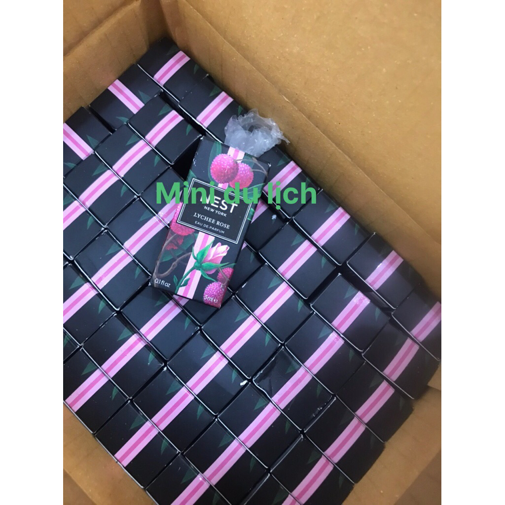 Nước hoa nữ mini du lịch lychee rose edp 3ml