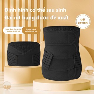 Đai Bụng Hồi Phục Sau Sinh IIKO Cao Cấp - 3 Lớp Dán, Ôm Sát, Hỗ Trợ Vết Mổ, Thoáng Khí, Dễ Chịu
