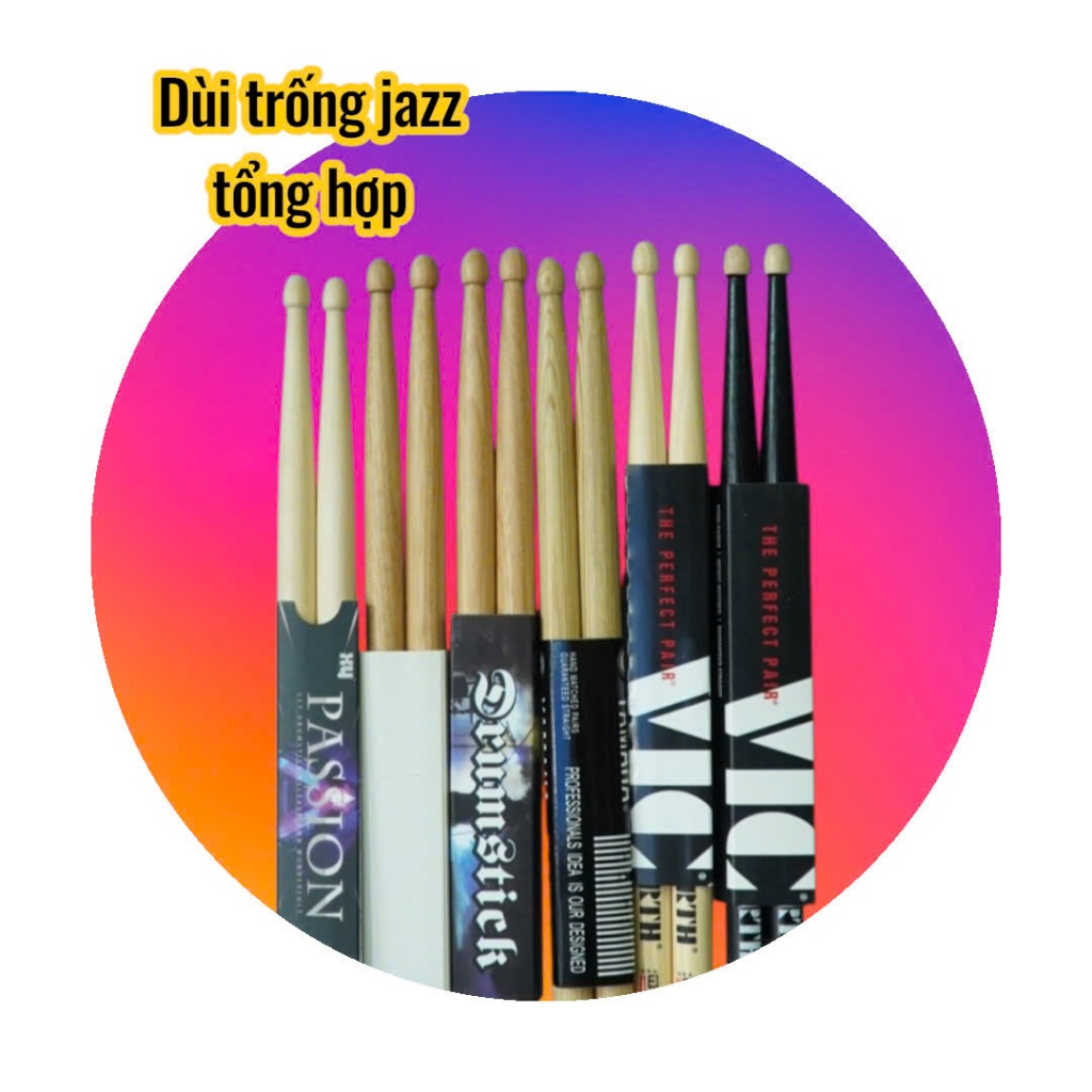 DÙI TRỐNG JAZZ CAO CẤP TỔNG HỢP