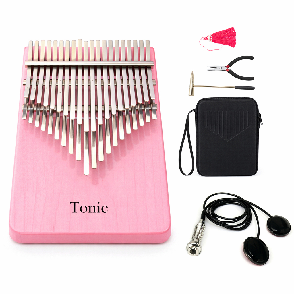 Đàn kalimba 34 phím Tonic và 42 phím Thump piano gỗ Rosewood- Tặng túi chống sốc x3