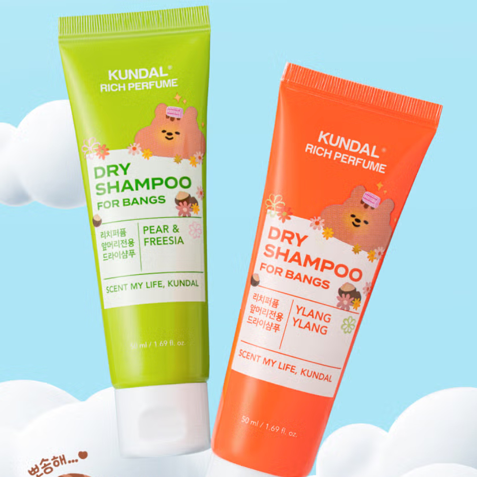 Dầu khô khô dạng lotion Kundal Dry Shampoo for bangs 50ml