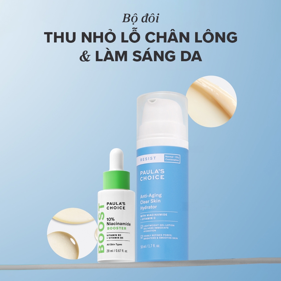 Kem dưỡng ẩm cho da lão hóa giúp giảm nếp nhăn Paula's Choice Resist Anti-Aging Clear Skin Hydrator 50ml 7691 | BigBuy360 - bigbuy360.vn