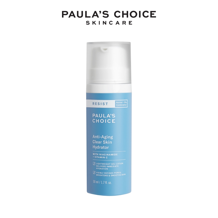Kem dưỡng ẩm cho da lão hóa giúp giảm nếp nhăn Paula's Choice Resist Anti-Aging Clear Skin Hydrator 50ml 7691 | BigBuy360 - bigbuy360.vn