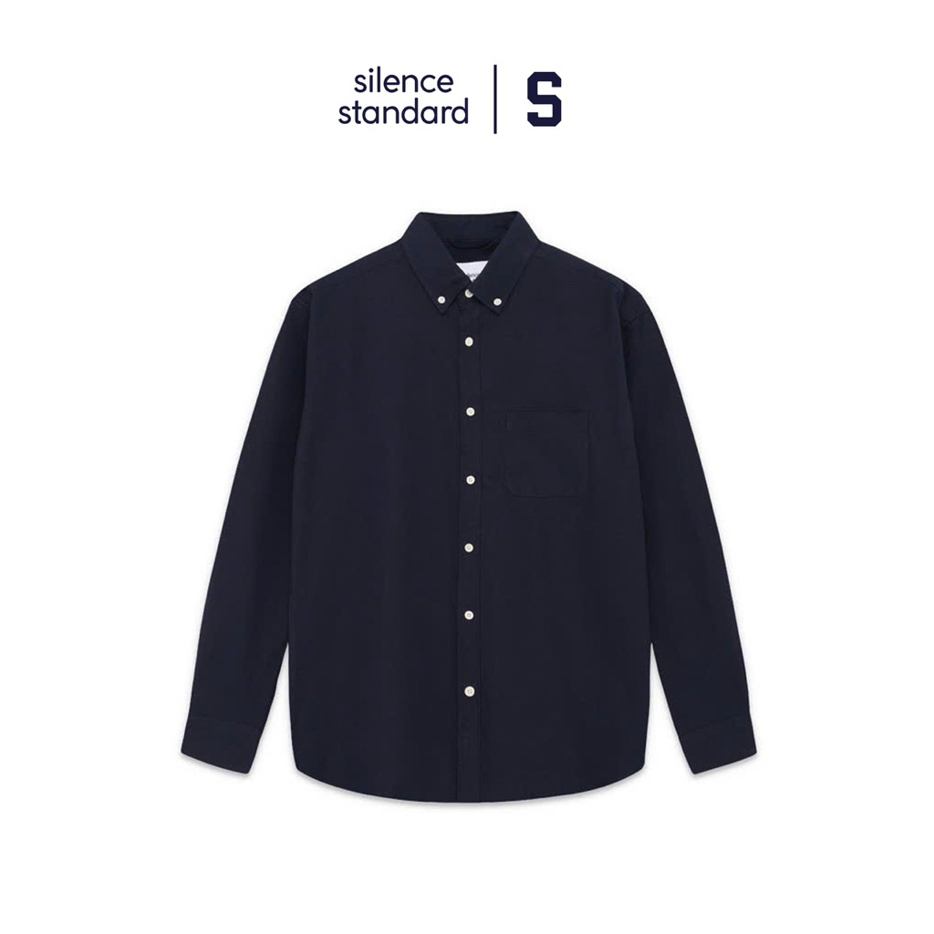 (Best Seller) Áo sơ mi cổ cài trơn/ kẻ sọc SilenceStandard Blank [SO25] | BigBuy360 - bigbuy360.vn