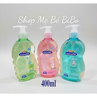 Dầu tắm gội cho bé kodomo head to toe 400ml, 200ml - hàng thái lan