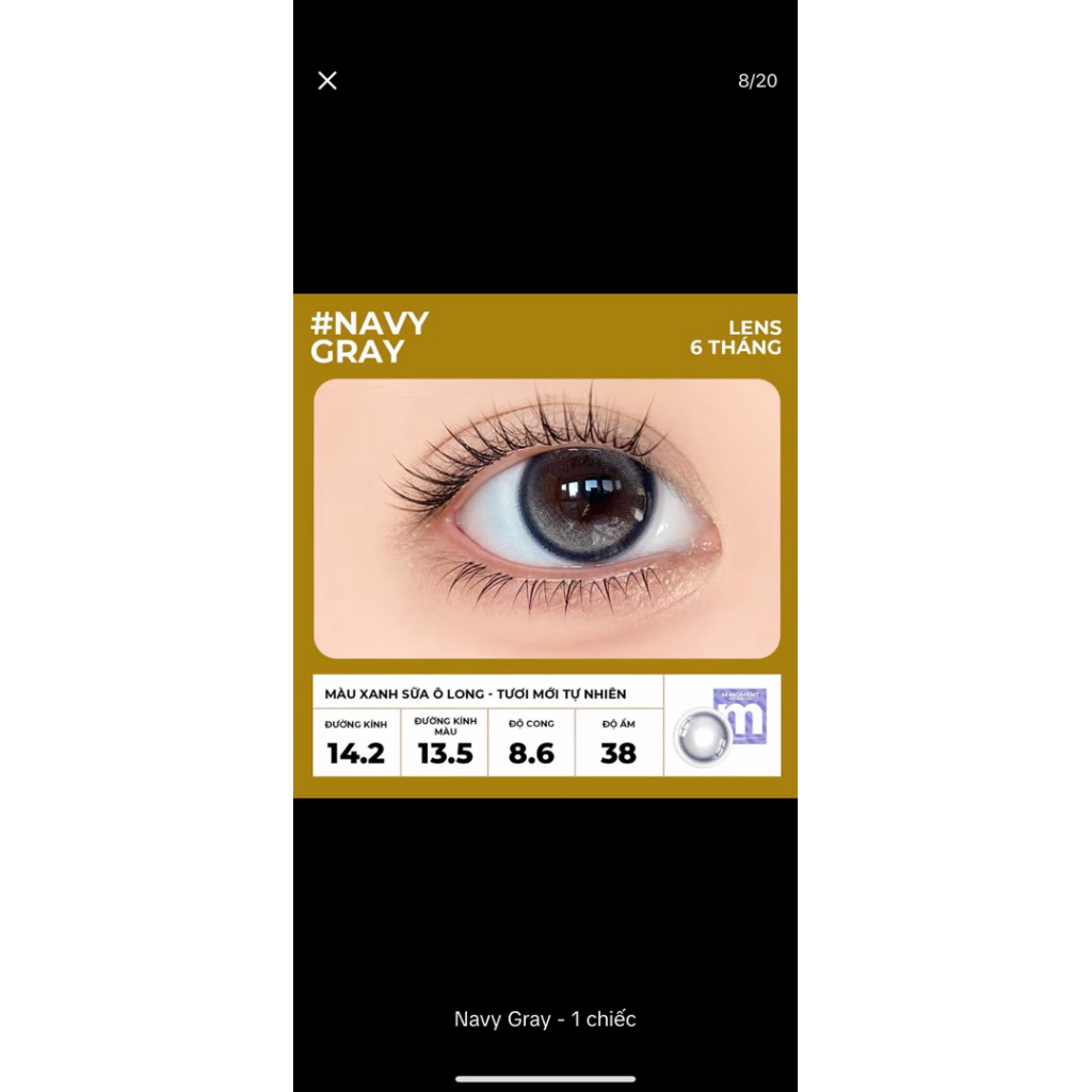 lens giãn tròng 14.2