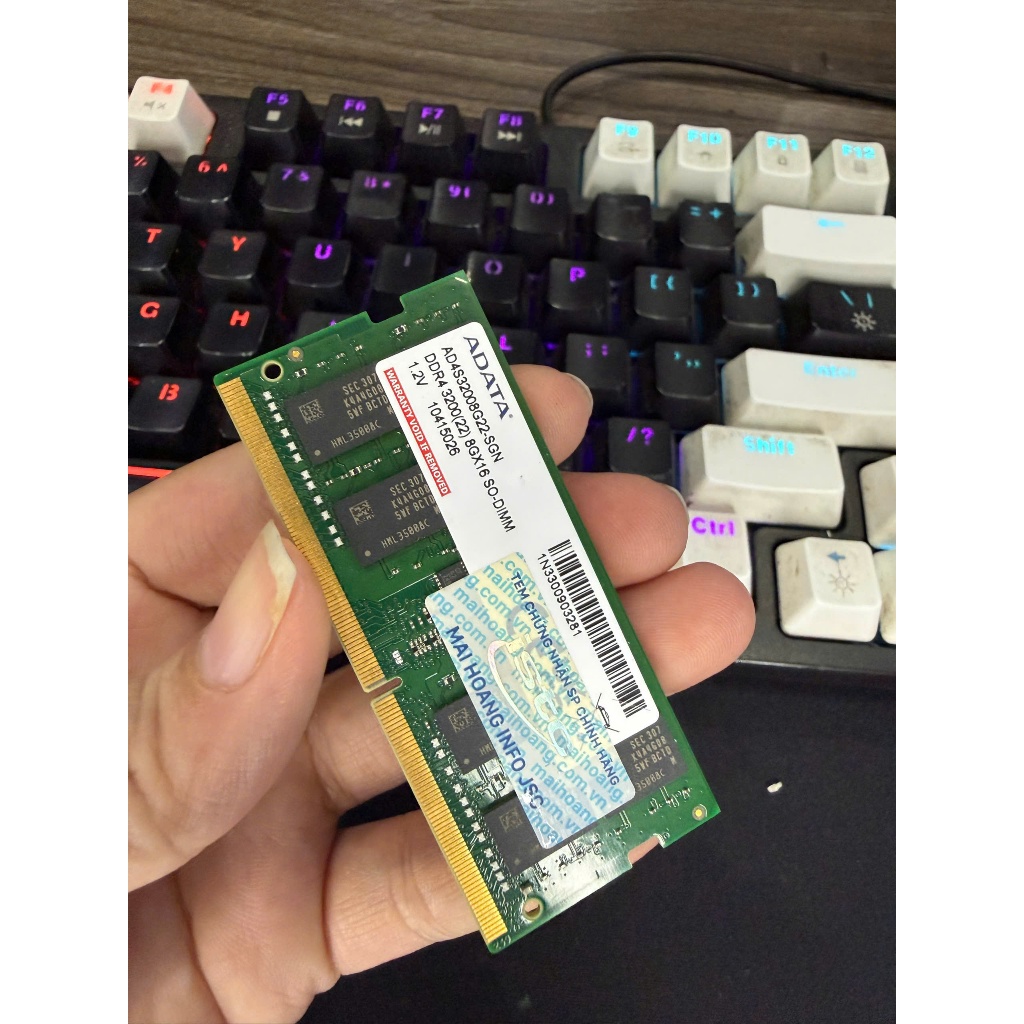 RAM LAPTOP 8GB | 16G | 32G DDR4 buss 2133 | 2400 | 2666 | 3200MHz các hãng