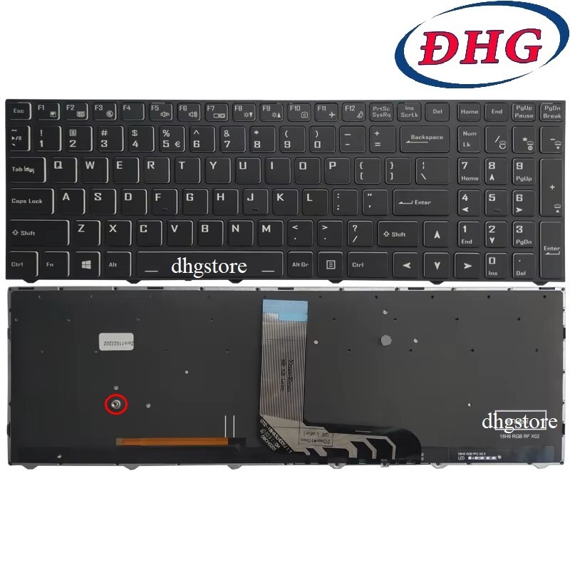 Bàn phím laptop Gigabyte G5 GE,G5 MF,G5 KC,G5 MD,G5 ME,G5 KD, G5 KE, G7 GD,G7 KF,G7 KE,G7 MD,G7 KC,G