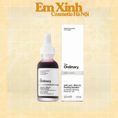 Serum PEEL da The Ordinary hỗ trợ giảm mụn căng bóng da